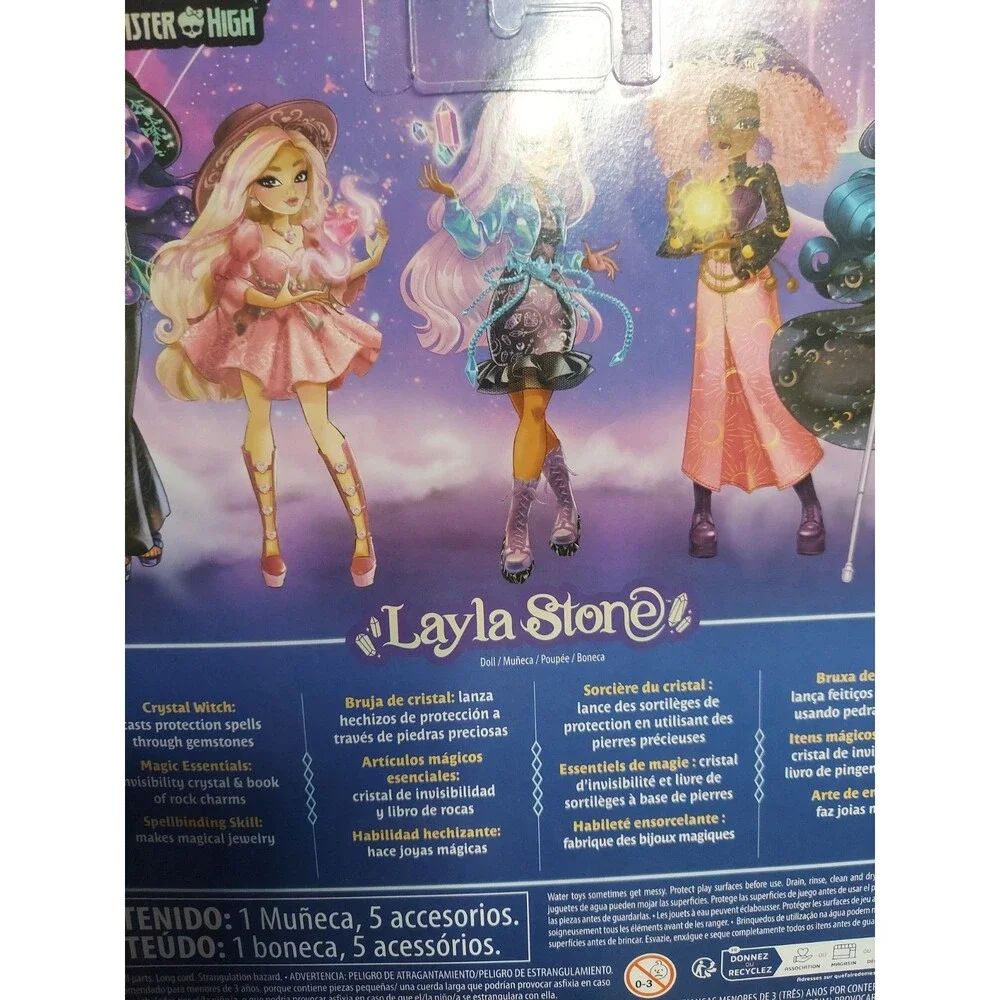 Monster High Moonspell Magic Layla Stone Girl Fashion Doll Exclusive
